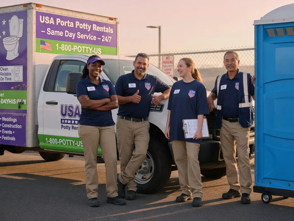 Porta Potty Rental company in New Summerfield, TX