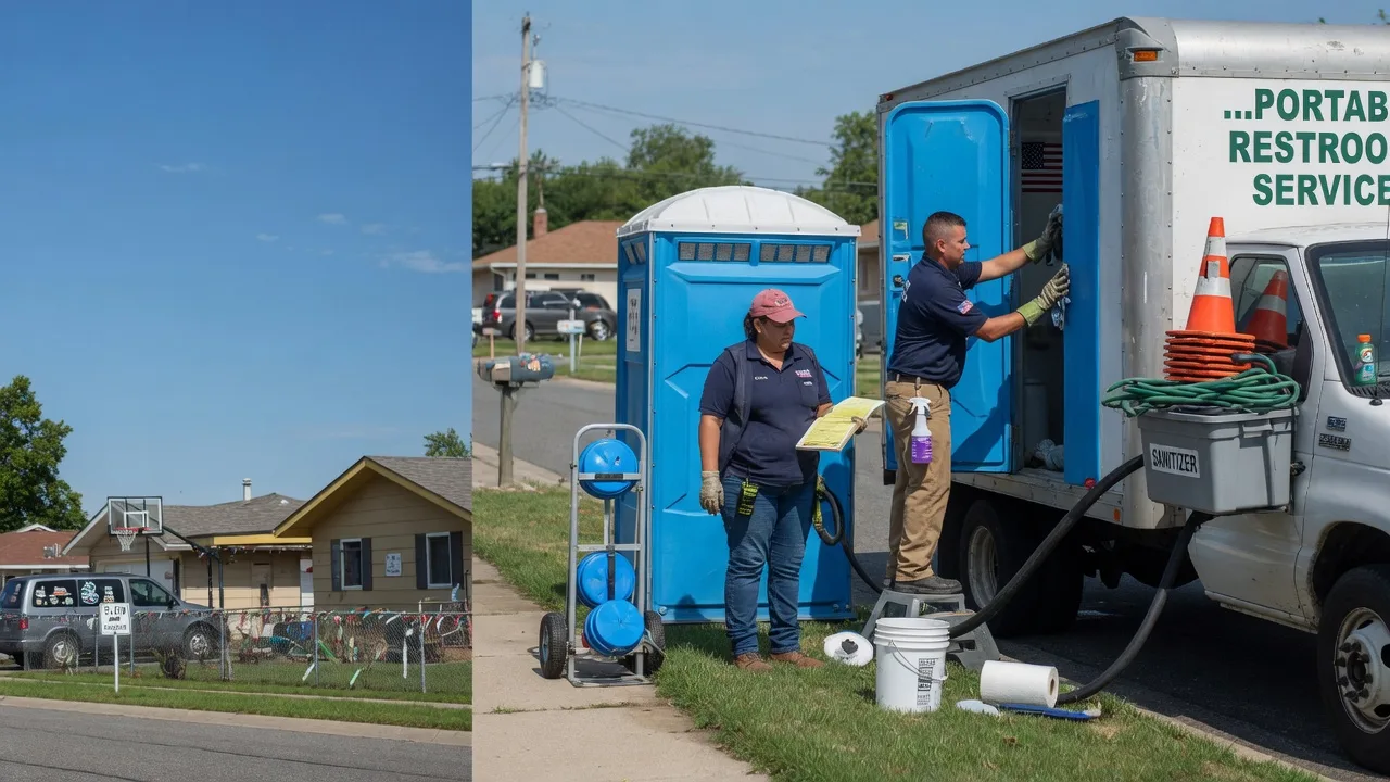 Porta Potty Rental in New Summerfield, TX near me